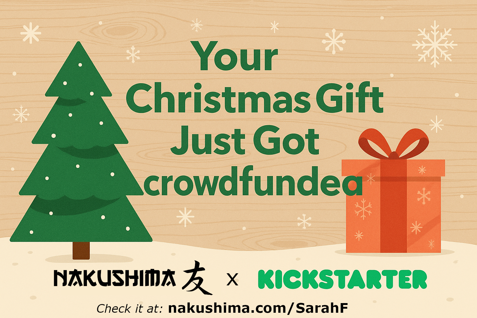 Your Christmas Gift Just Got Crowdfunded